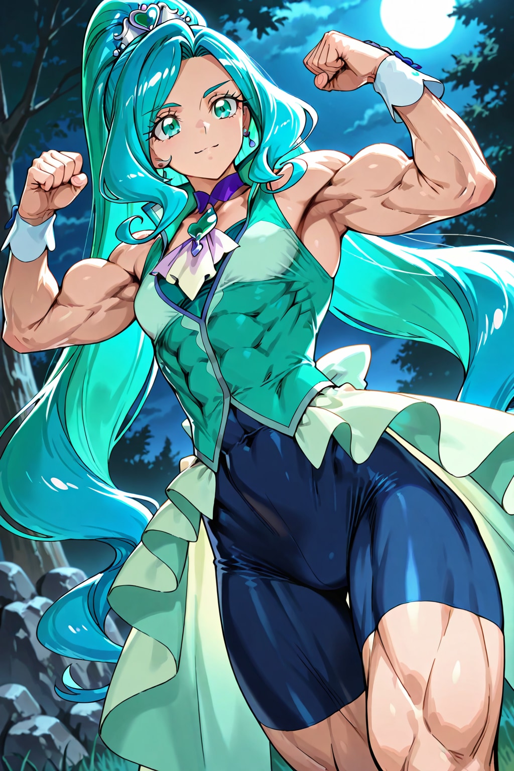 hyper muscular fontaine