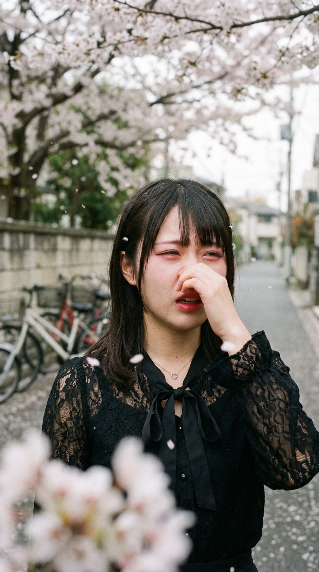 Tears in the Floral Snow