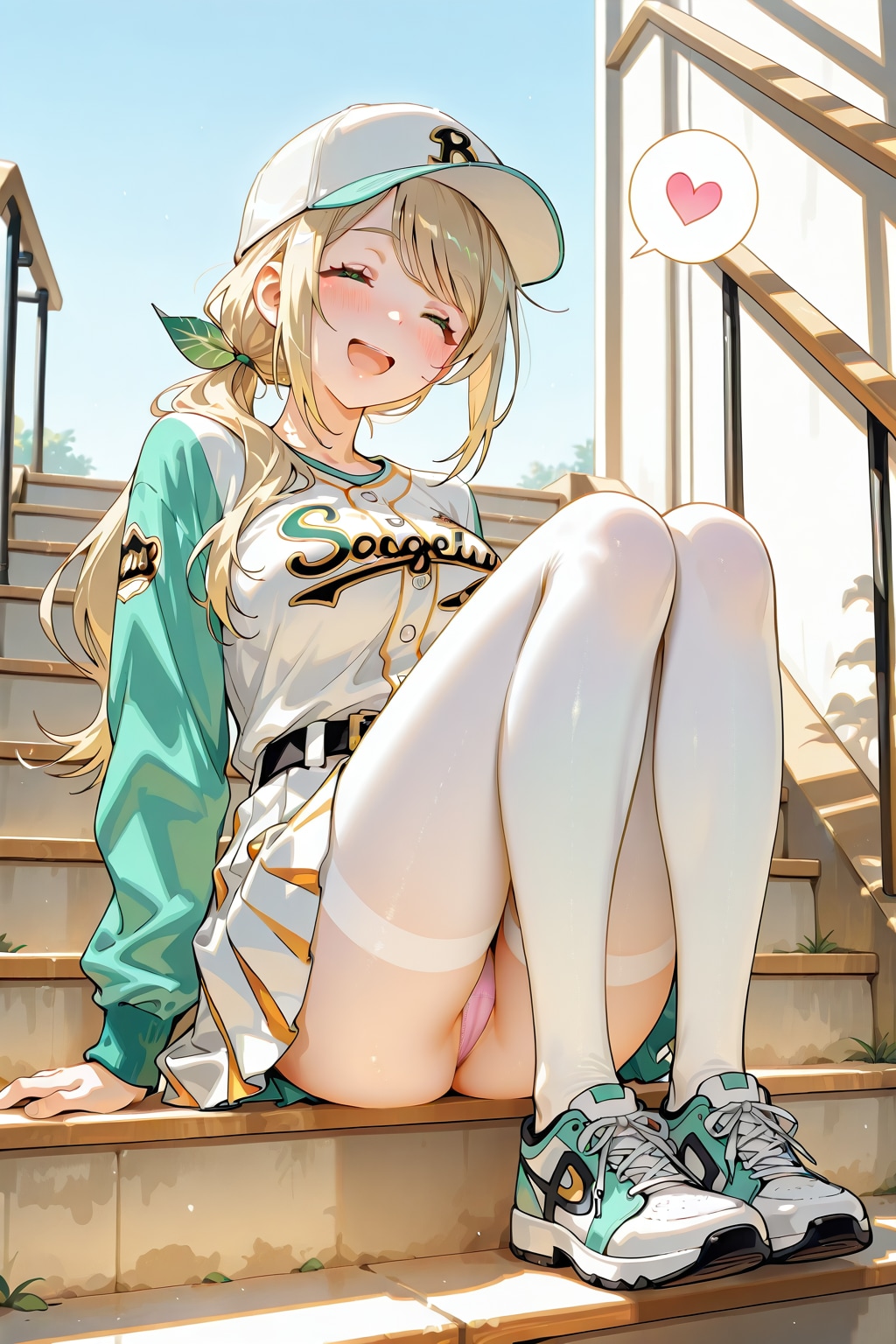 笑顔とパンチラ👧🩲７