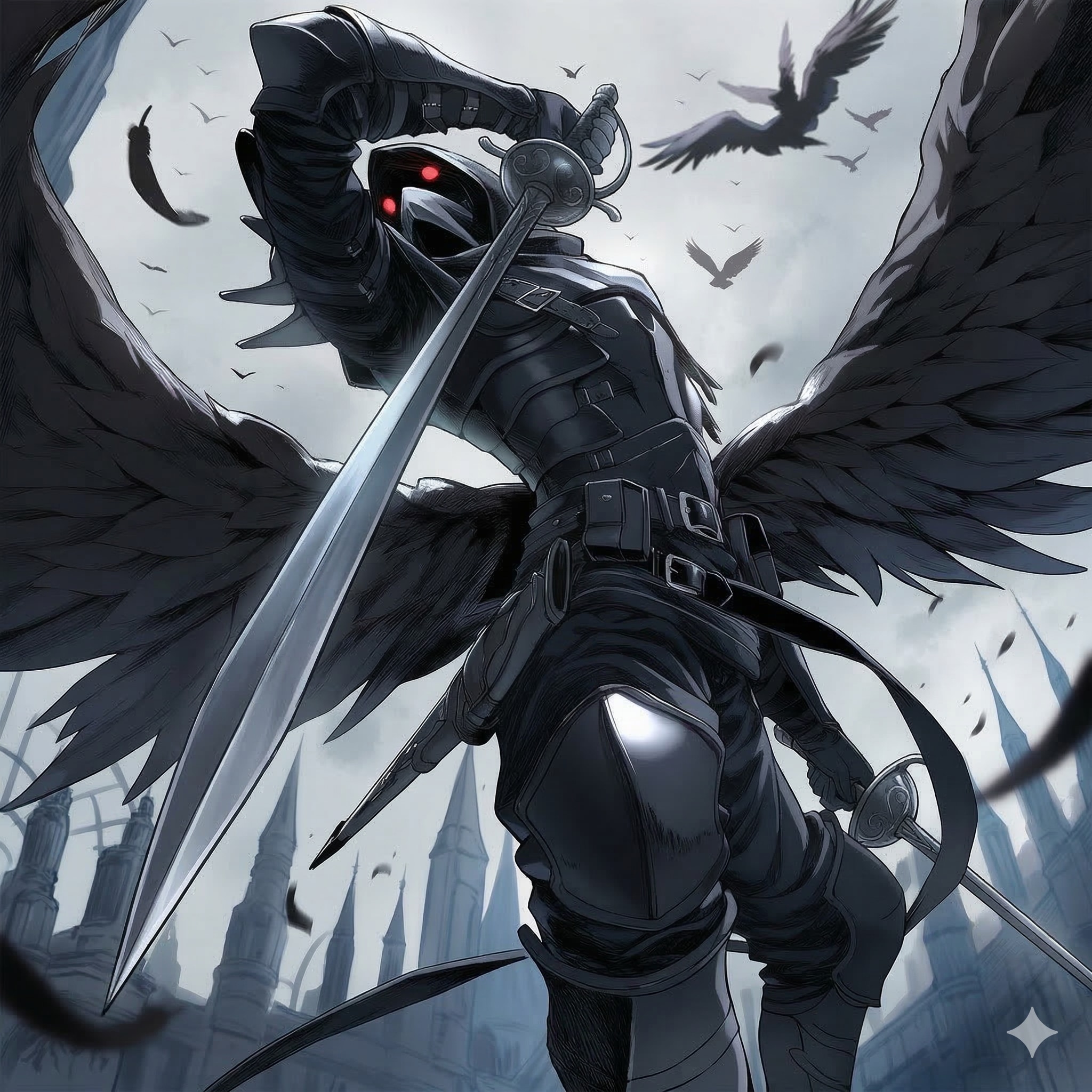 断罪の凶鳥 | の人気AIイラスト・グラビア