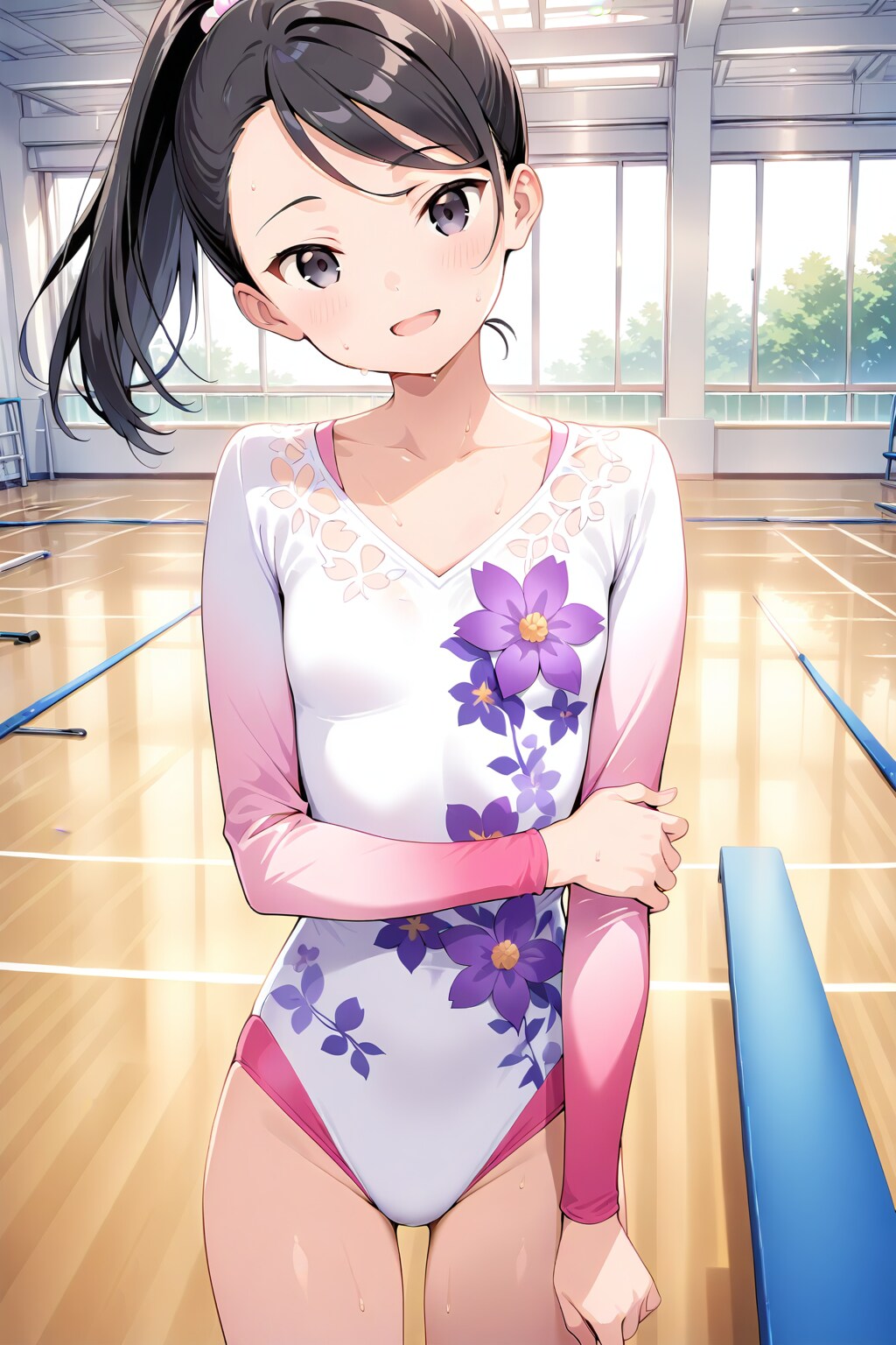 新体操部の沙希ちゃん✨１１