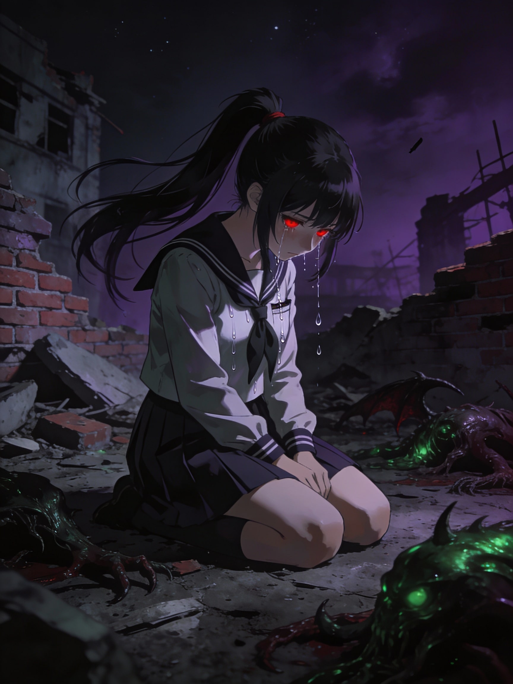 セーラープルートは俺の嫁！第三話 | の人気AIイラスト・グラビア