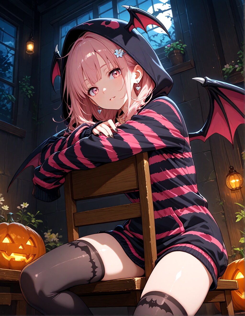 ハロウィンパーカー。