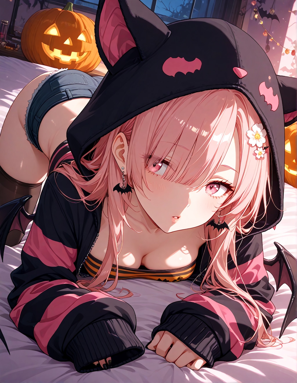 ハロウィンパーカー。