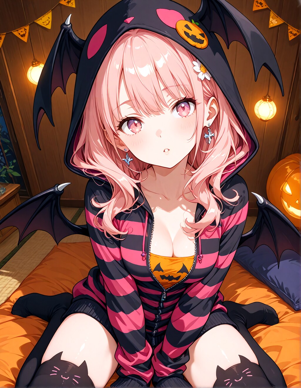 ハロウィンパーカー。