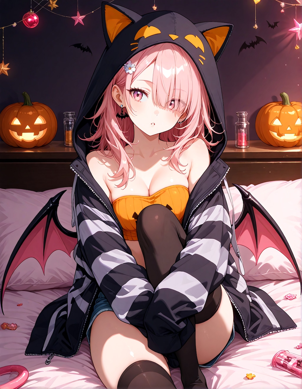 ハロウィンパーカー。