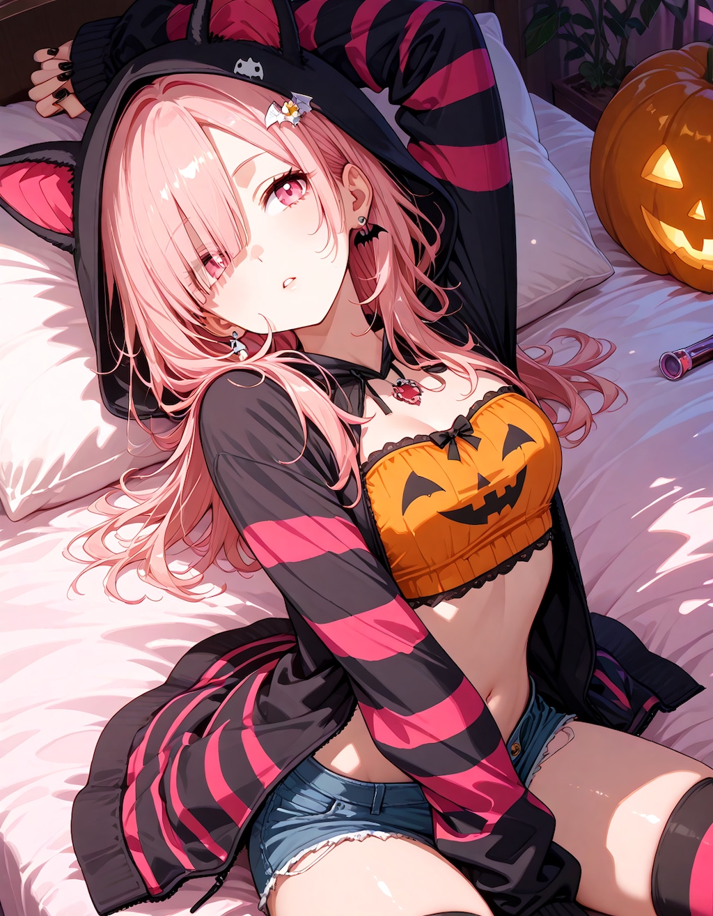 ハロウィンパーカー。