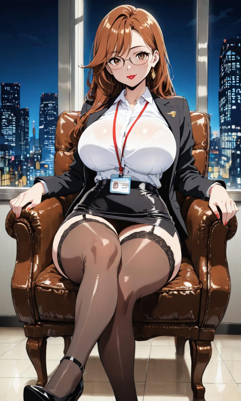 オフィスのおねーさん