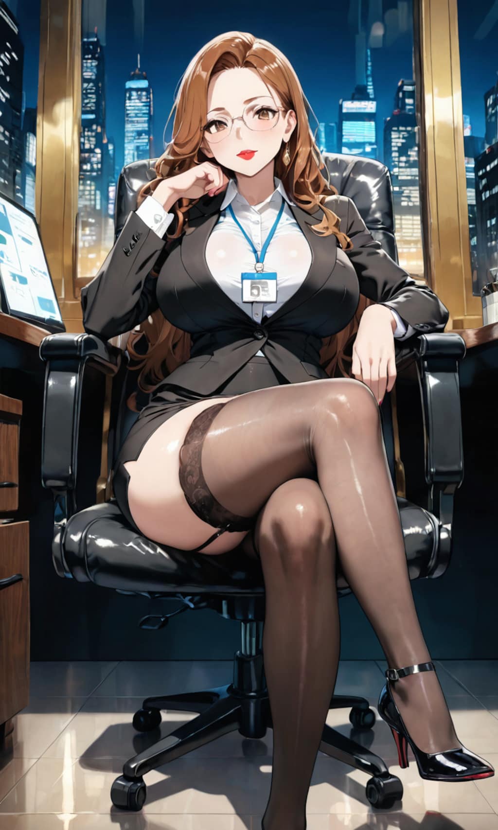 オフィスのおねーさん