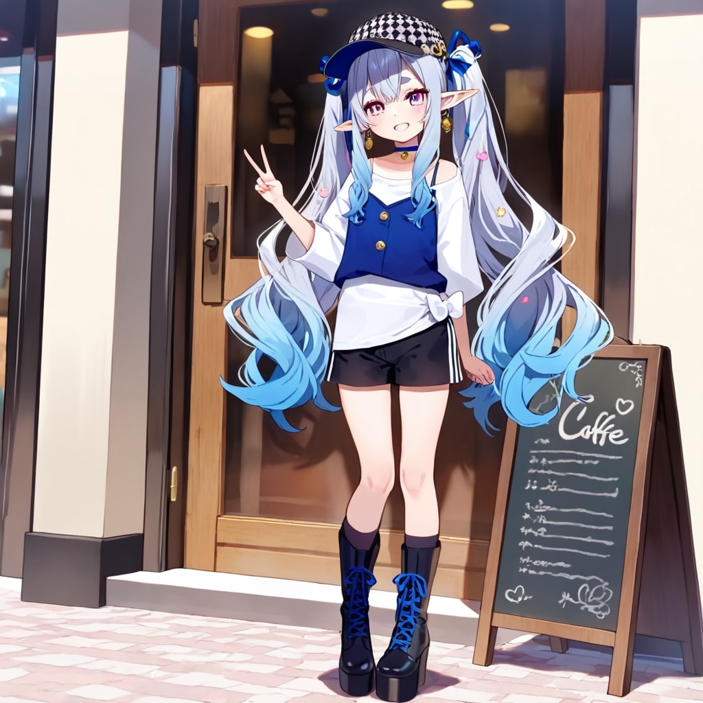 エルフの女の子