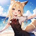 狐っ娘にAIRのコスプレを 3枚目