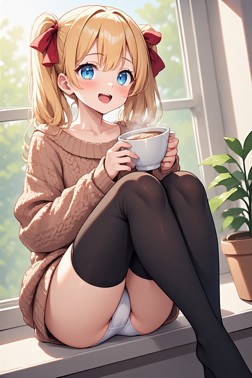 ……おはよ。あんたが淹れたコーヒー、苦いけど……嫌いじゃないわ