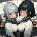お胸合わせ 4枚目