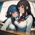 お胸合わせ 2枚目