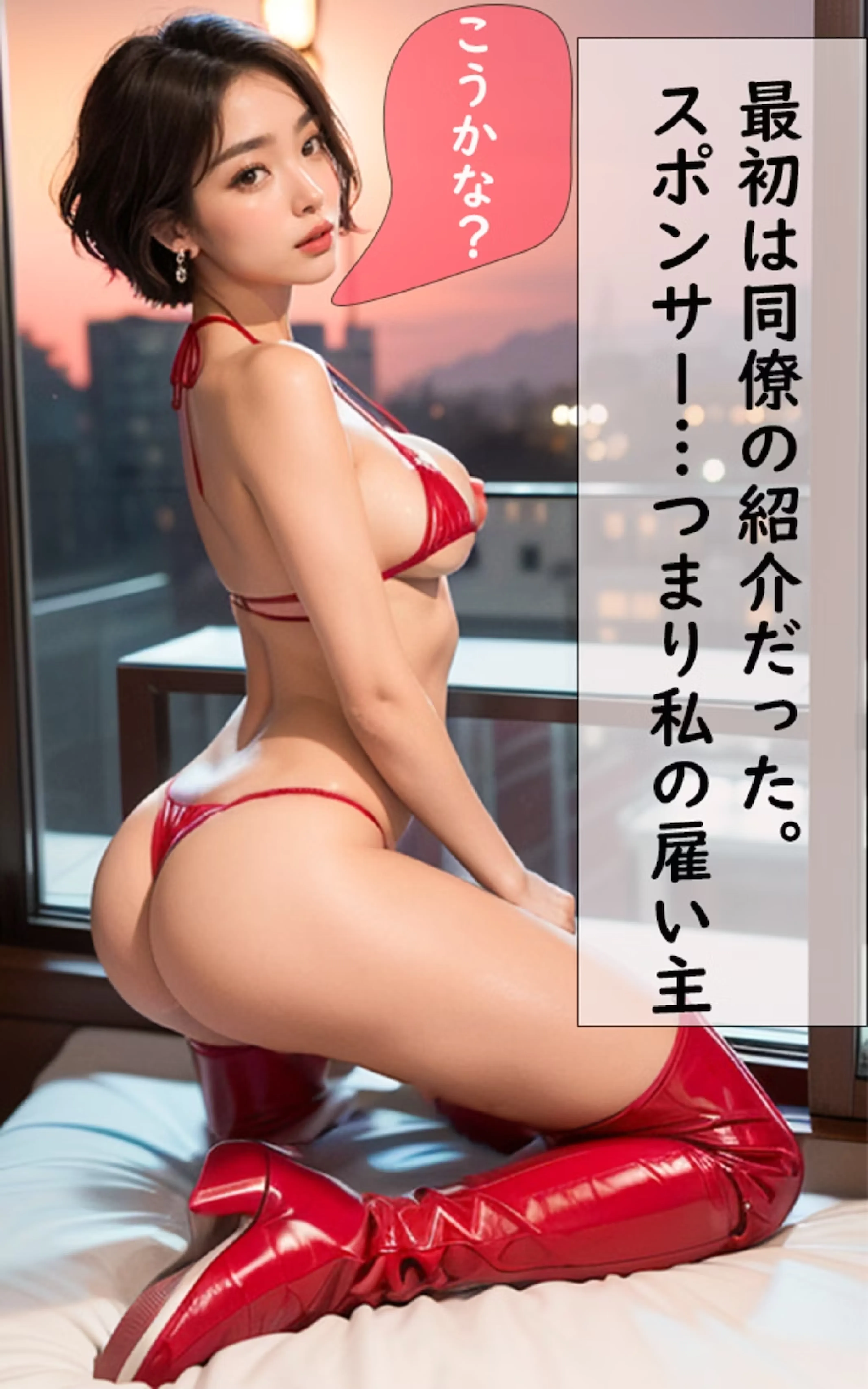 スポンサーはハメを外さない。