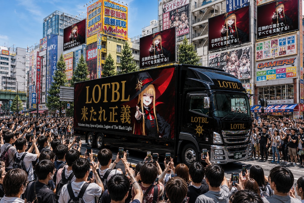 LOTBLの街宣車