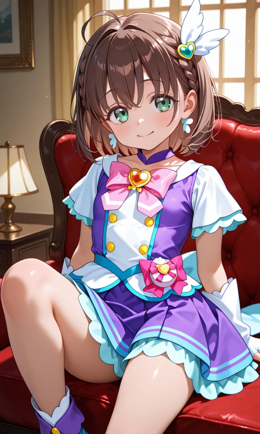 キュアアンサー風（コスプレ）