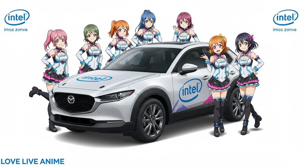 ラブライブキャラとIntelCX-30