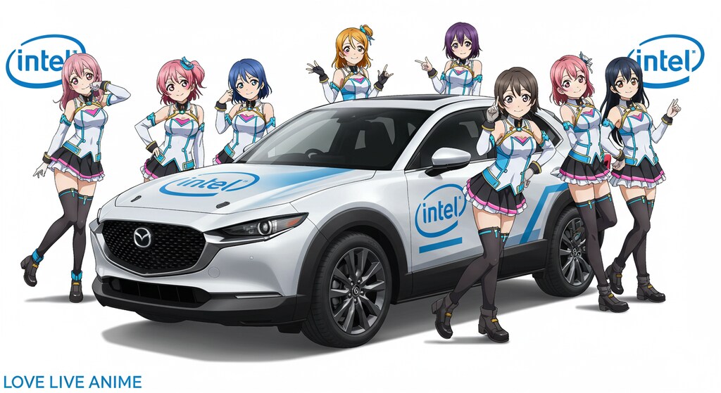 ラブライブキャラとIntelCX-30
