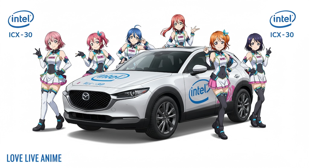 ラブライブキャラとIntelCX-30