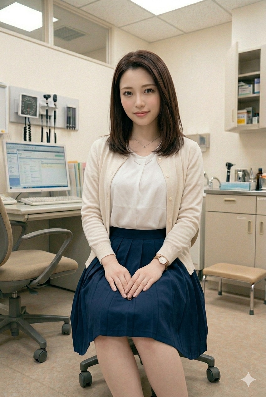 診察室にて