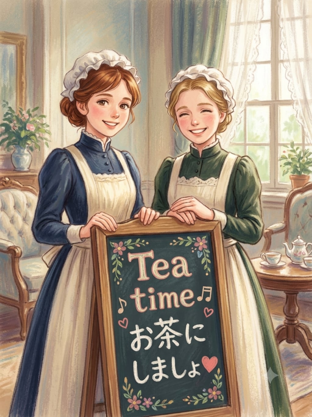 お茶の時間♬