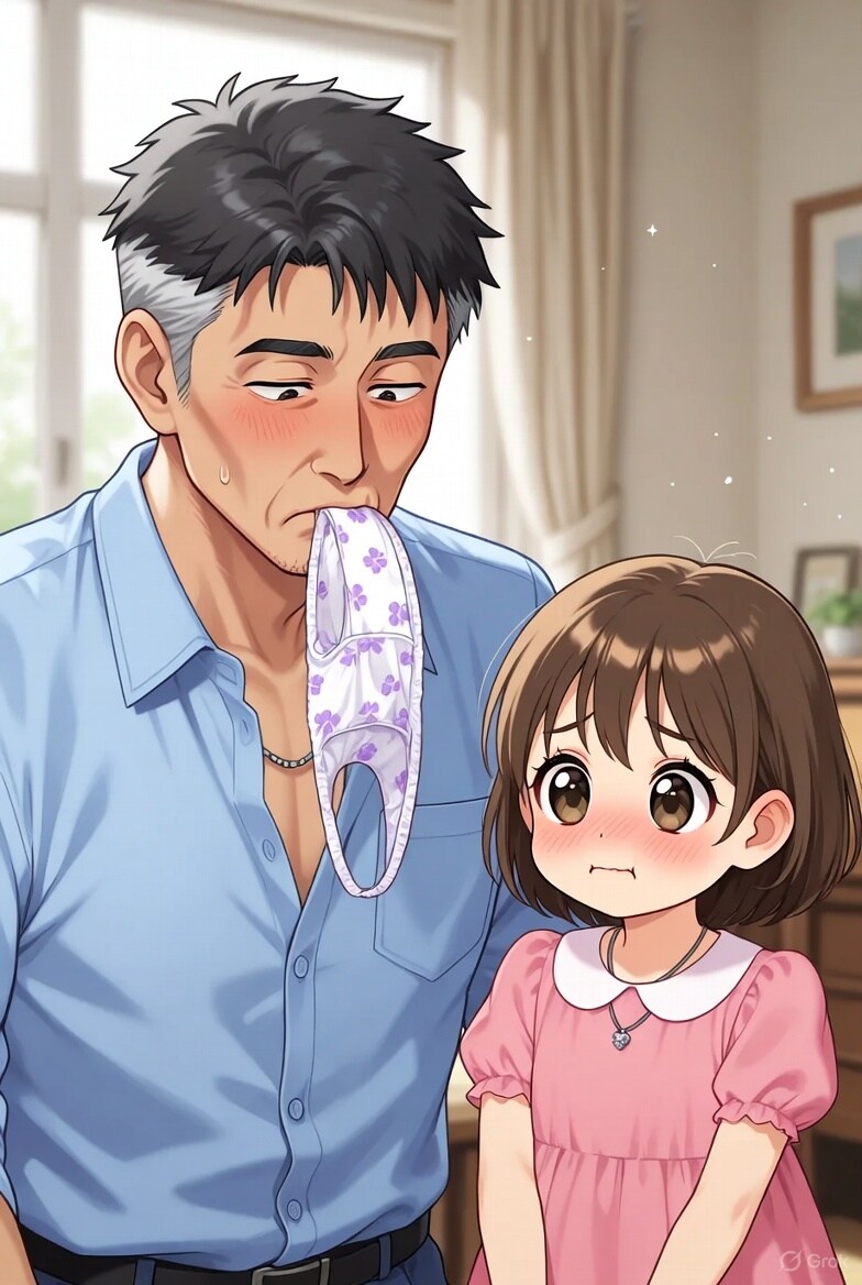 パパ、わたしのパンツでなにしてるの？