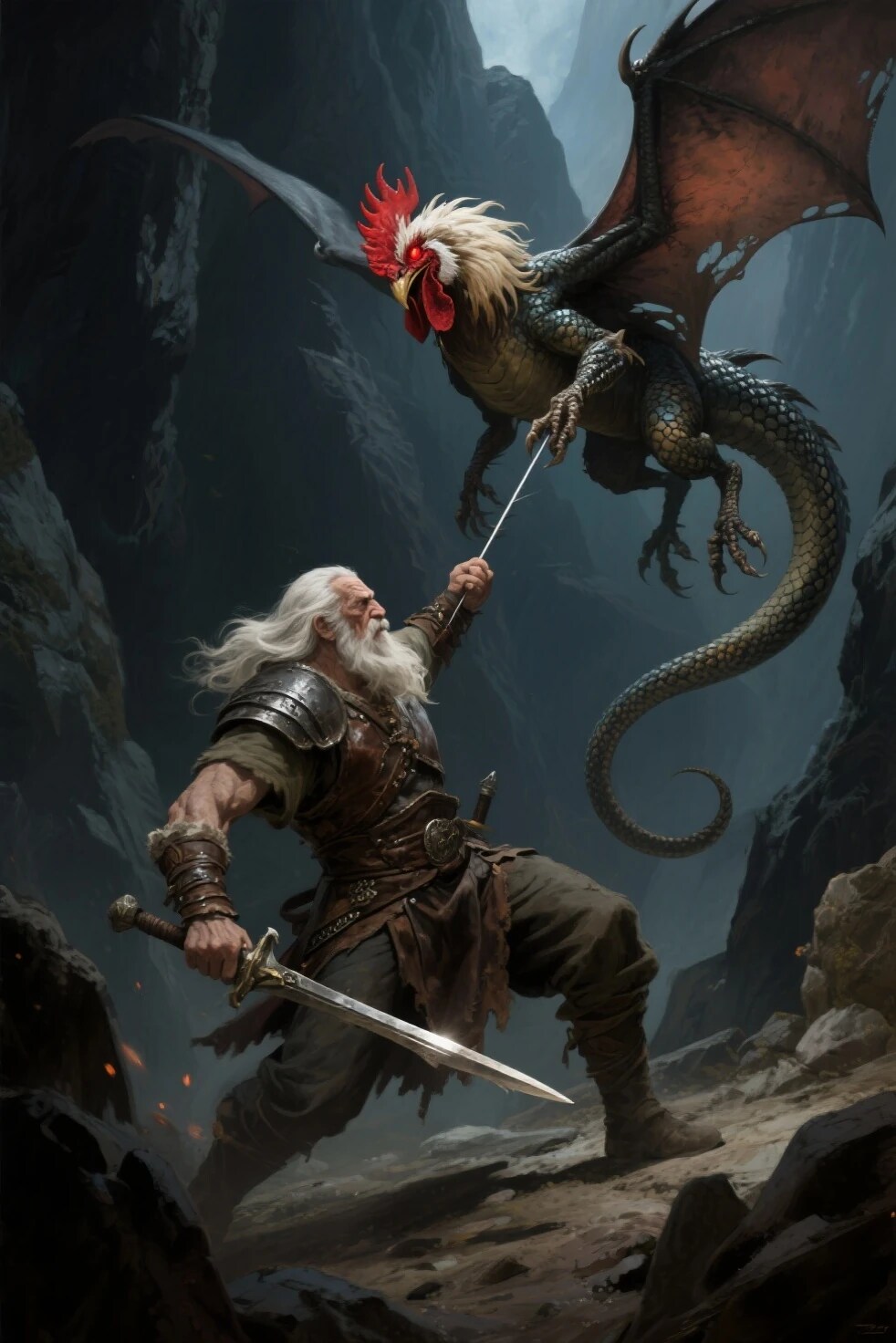 コカトリスキラー、源造 | の人気AIイラスト・グラビア