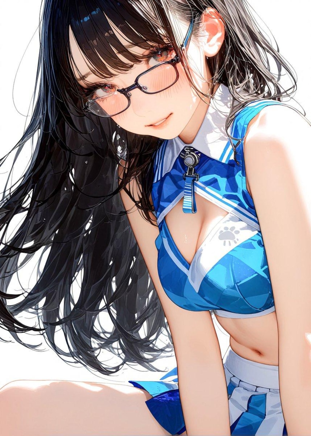 だ、だから見ないでって言ってるのに……バカ