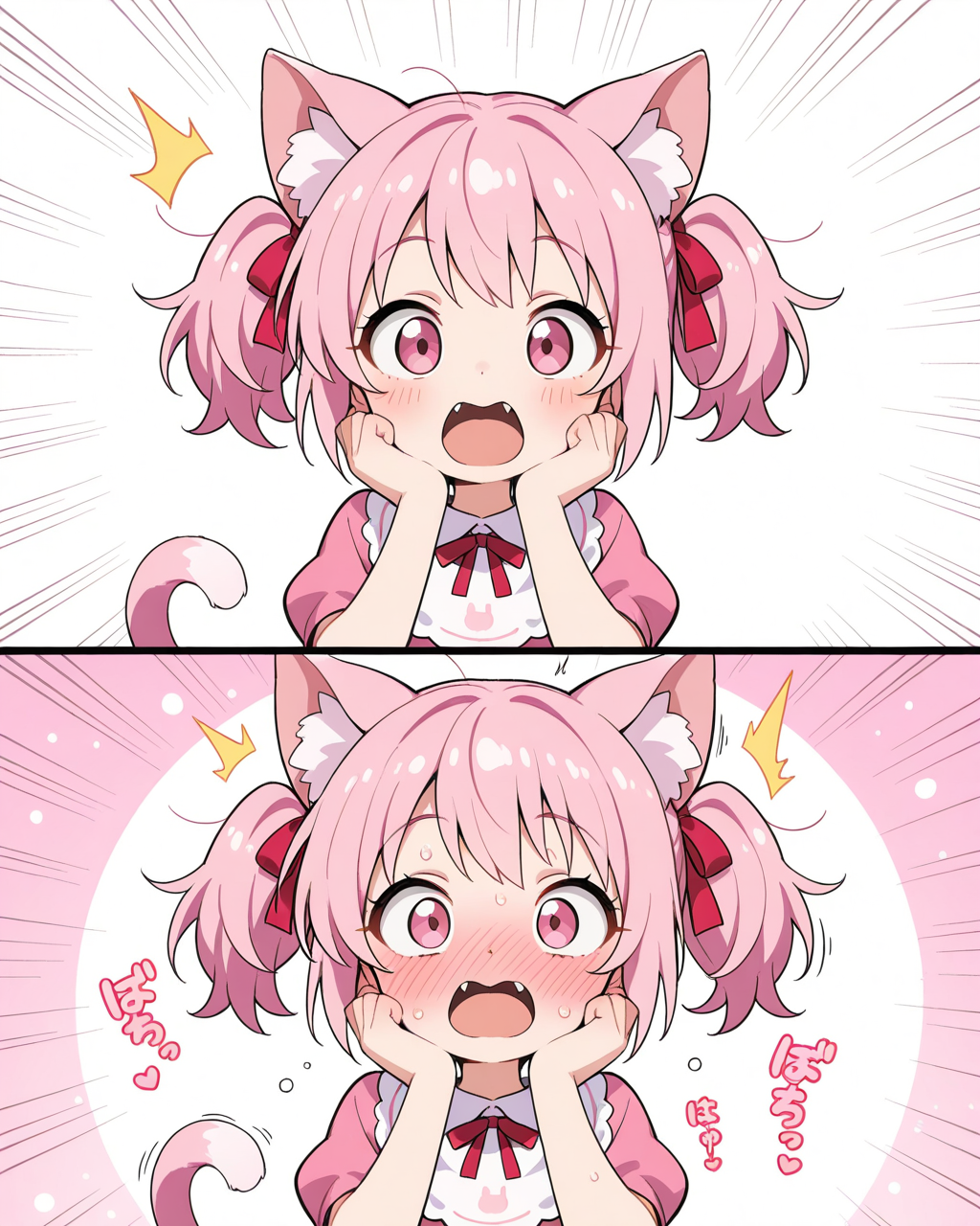 ビックリしたにゃあ！！！