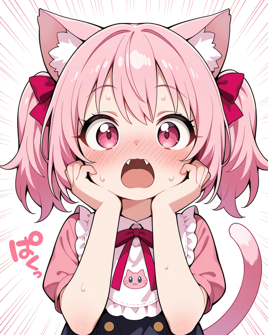 ビックリしたにゃあ！！！