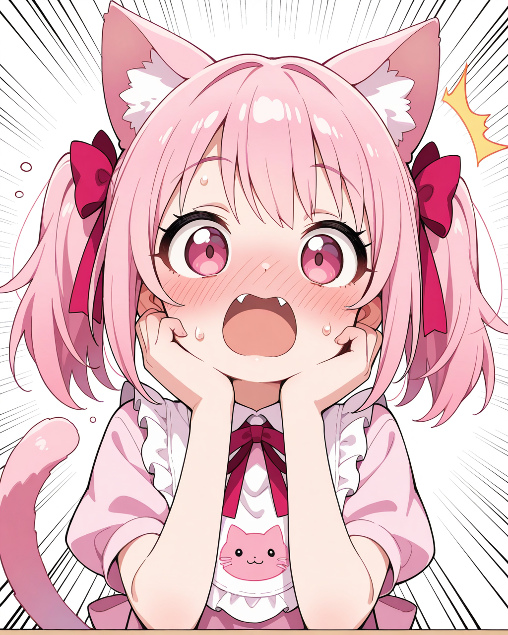 ビックリしたにゃあ！！！
