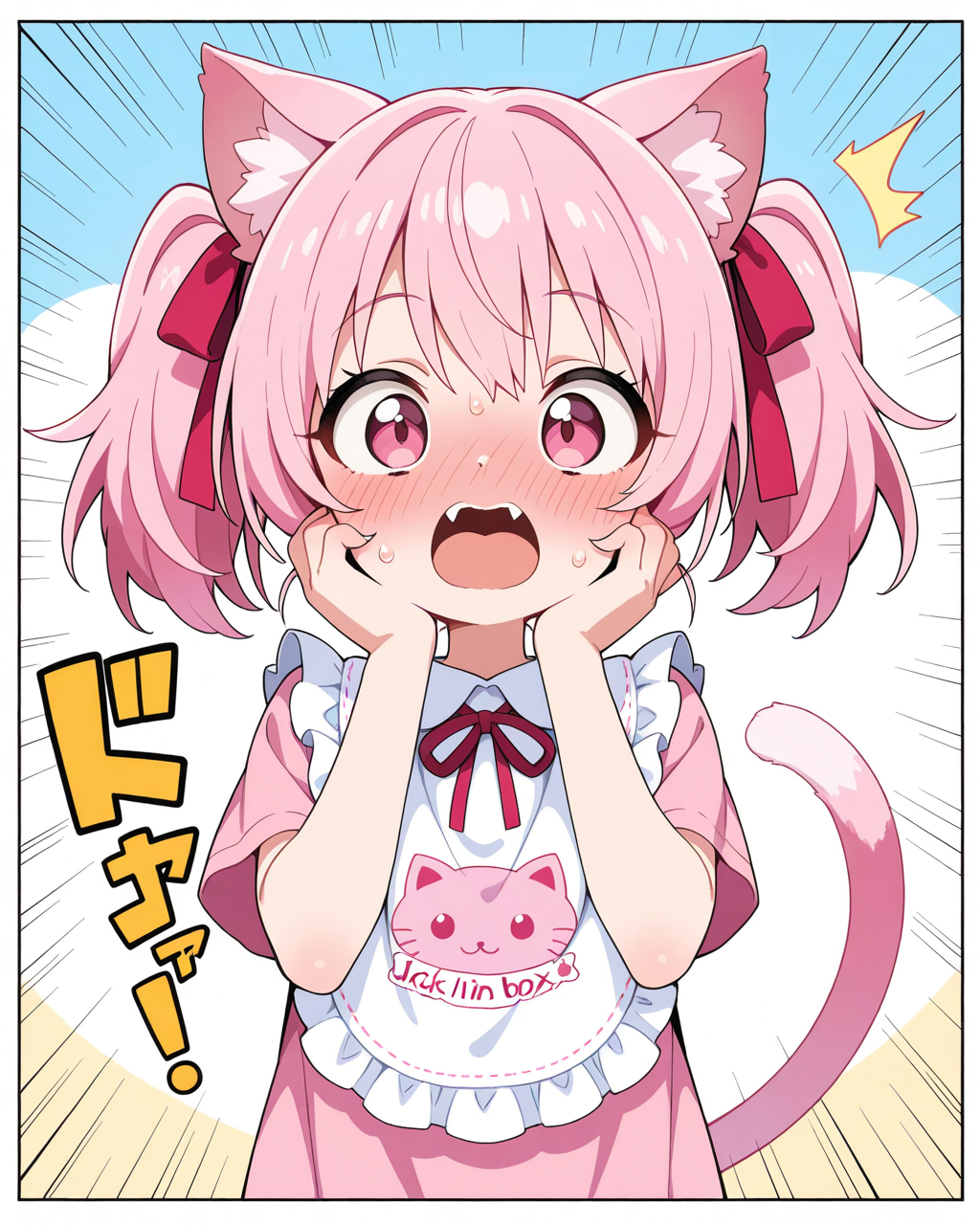 ビックリしたにゃあ！！！
