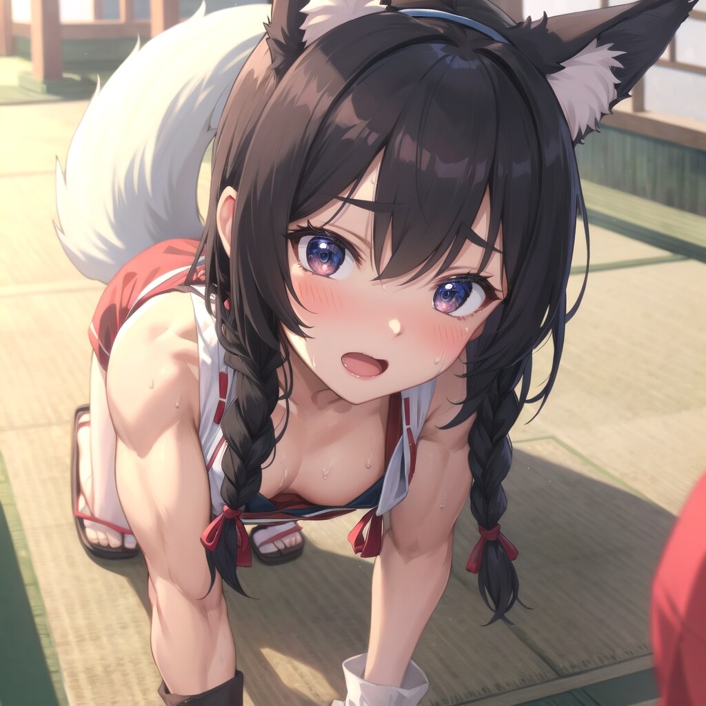 キツネ化留学生ちゃん