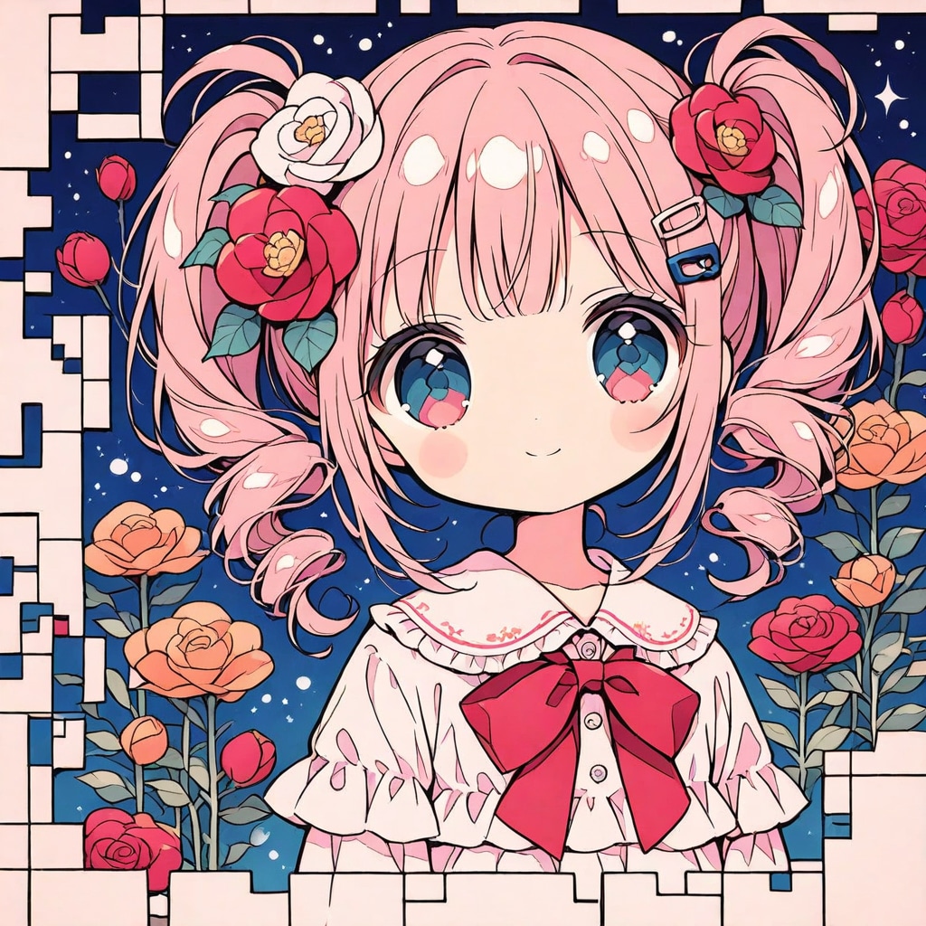 少女漫画風？