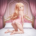 レクシア・フォン・アルセリア【ベビードール ピンク&白】 4枚目