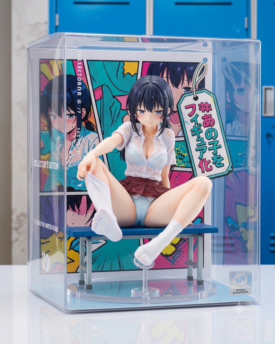 脱ごうとしてる所をフィギュア化