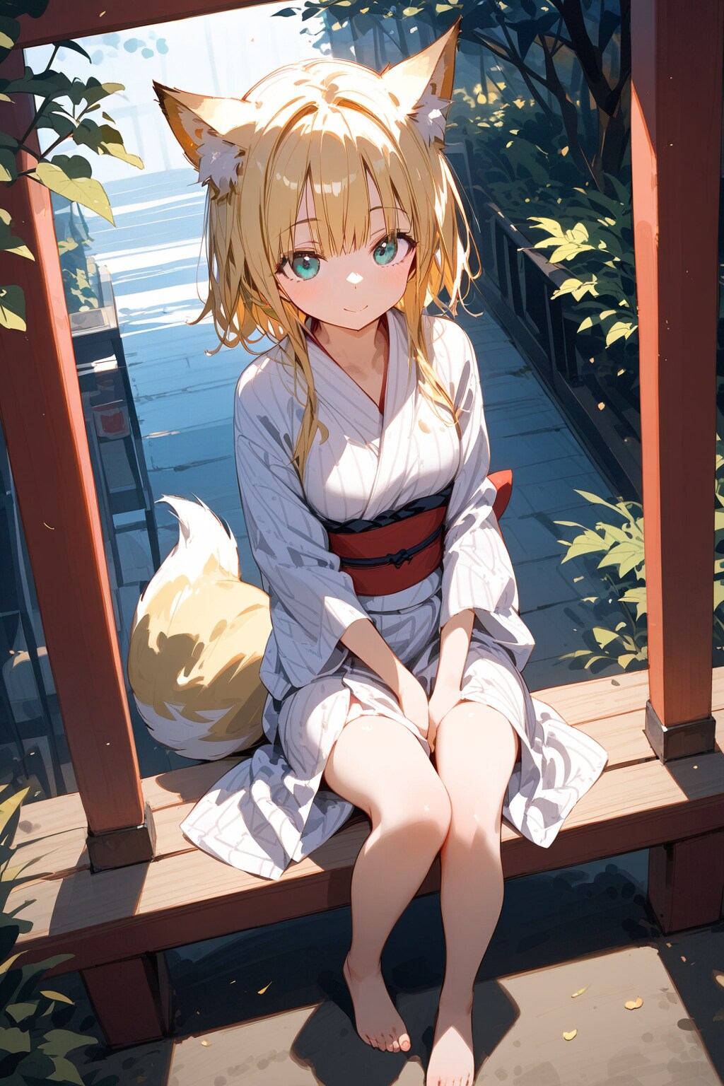 夏祭りに行きたい天狐さま | の人気AIイラスト・グラビア