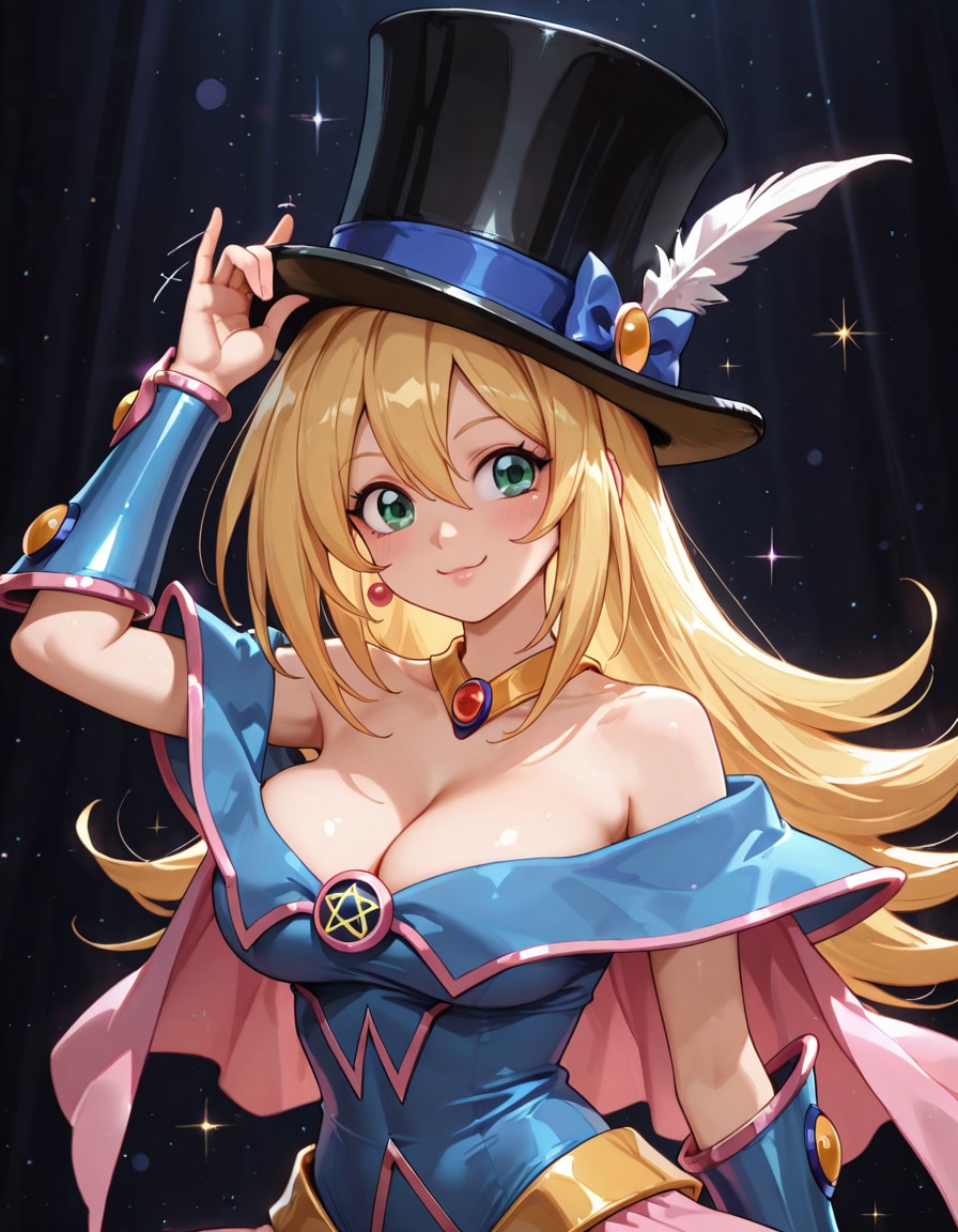 古風なシルクハットをかぶったBMG | の人気AIイラスト・グラビア