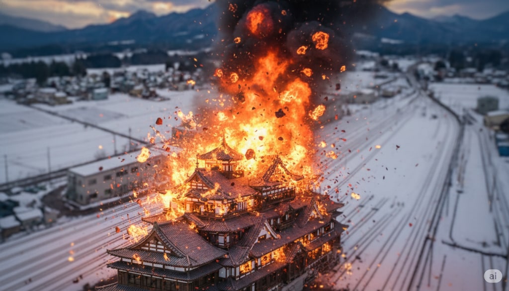 爆破！（移動温泉旅館はやぶさ60号）