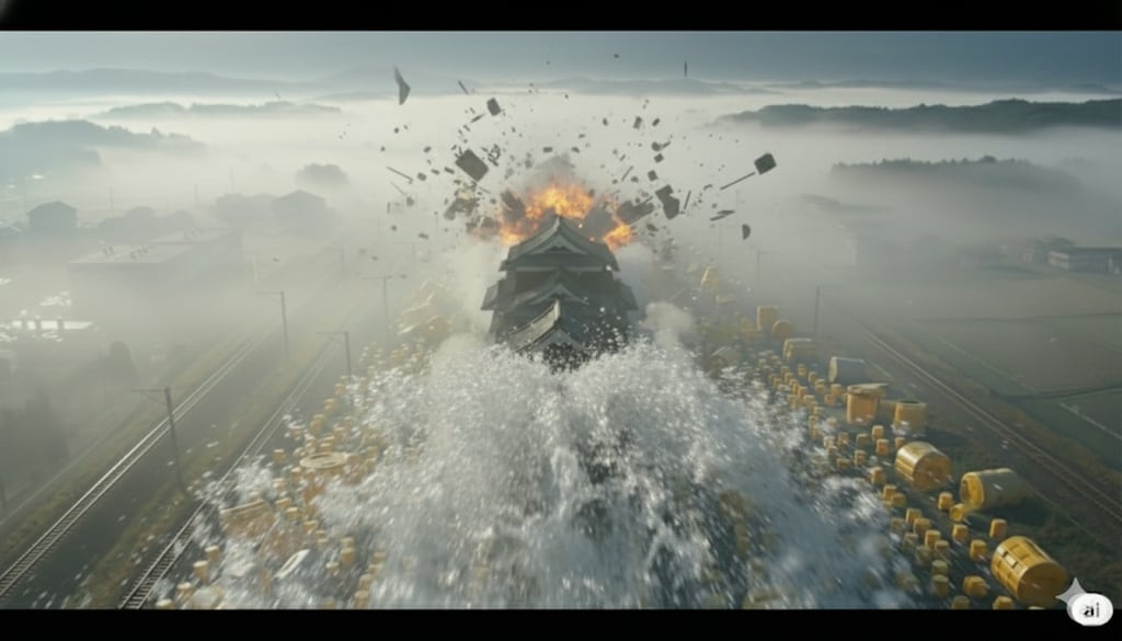 爆破！（移動温泉旅館はやぶさ60号）