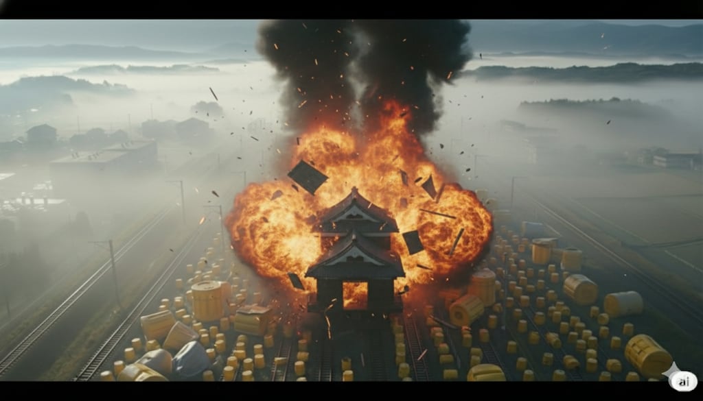 爆破！（移動温泉旅館はやぶさ60号）