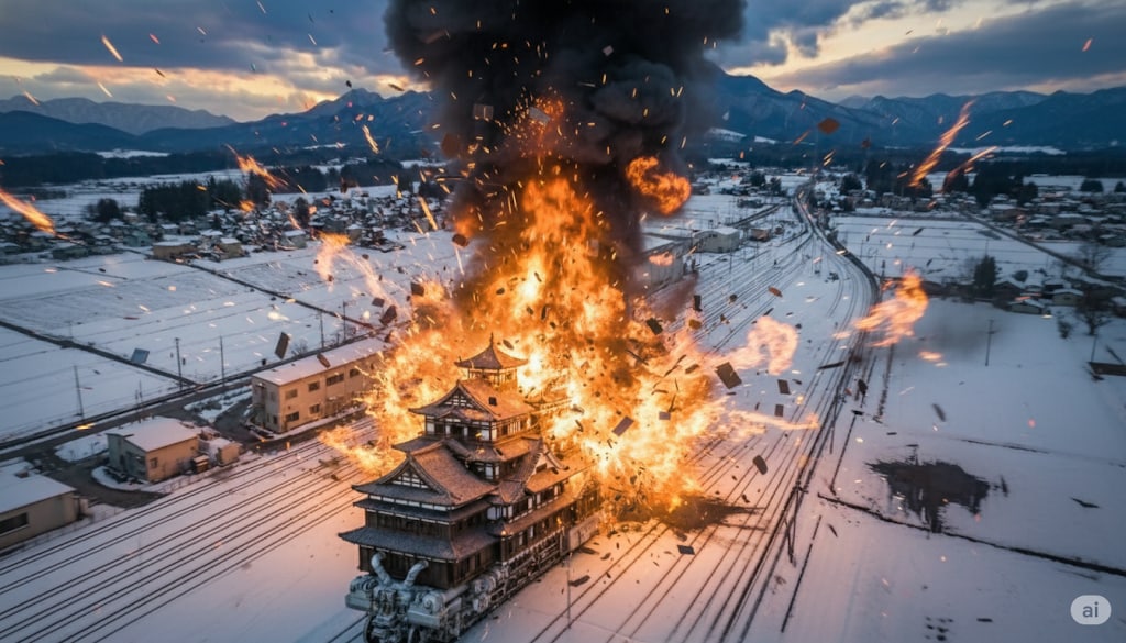 爆破！（移動温泉旅館はやぶさ60号） | の人気AIイラスト・グラビア