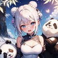 パンダといっしょ💕 4枚目