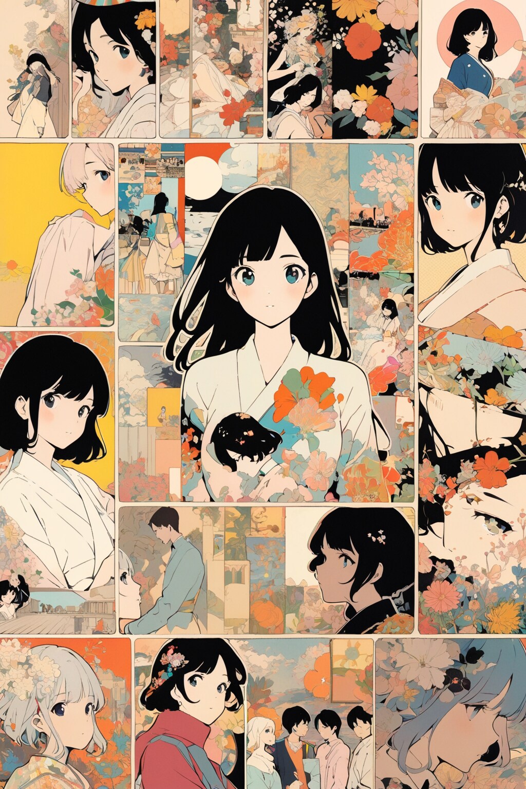 コラージュアート(VEGA) | の人気AIイラスト・グラビア