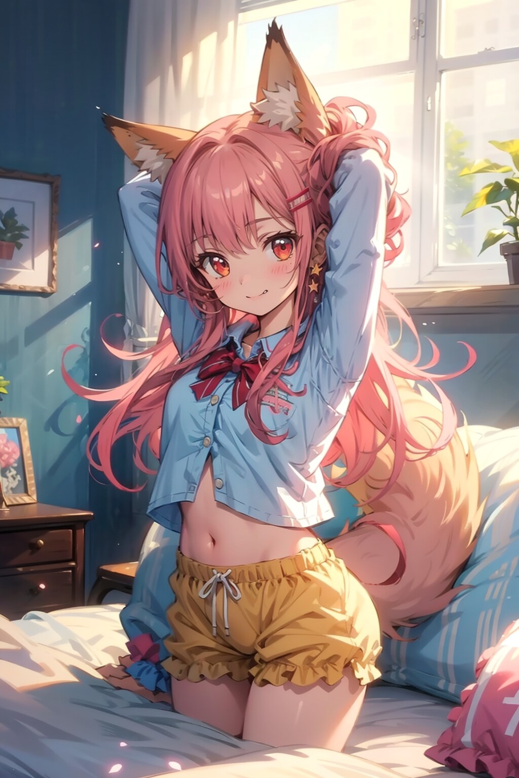 今日の狐耳娘