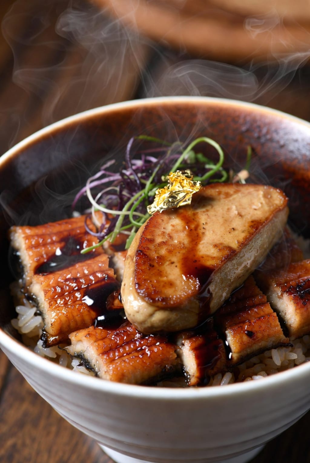 鰻フォアグラ丼