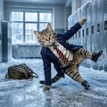 氷立高校に通う猫 5枚目