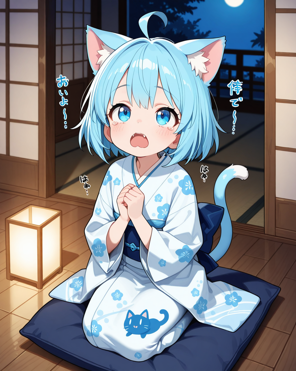 神さみゃ～。今年こそ「おすすめ」に載せてもらえるよう、お願いするにゃ～😭