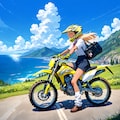 ギャルとツーリング2 4枚目